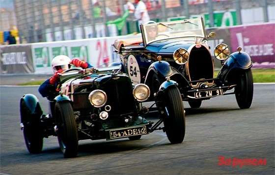 Гонки Le Mans classic: «Астон-Мартина Ольстер» 1934 года и «Бугатти-44» 1929-го
