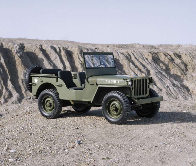 Канонический Willys MB (1941 — 1945 гг.), он же Ford GPW.
