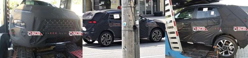 Hyundai вывела на тесты обновленный кроссовер Kona