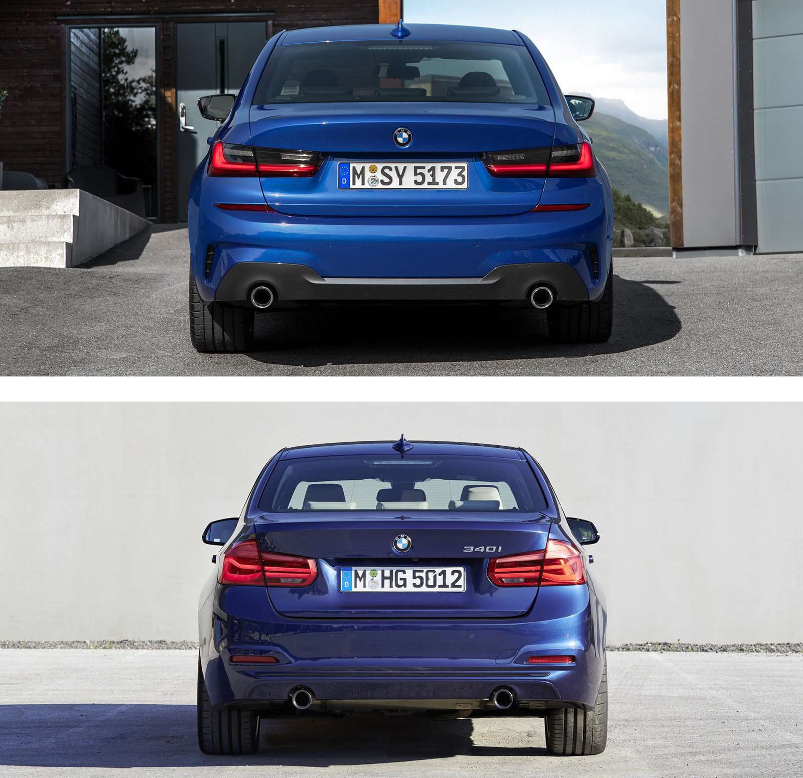 Новая BMW 3-й серии против старой: какая красивее? — фото 912571