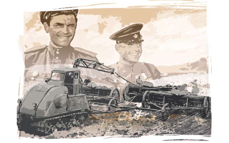 Удивительный советский трактор: он стал кинозвездой!