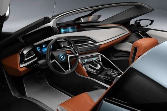 BMW i8 Spyder Concept inside 2