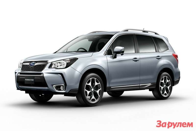 New Subaru Forester side-front view 3