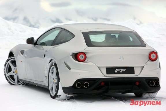 Ferrari FF side-rear view