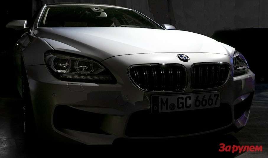BMW M6 Gran Coupe teaser 1