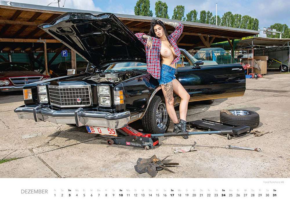 Календарь с красотками «Мечты механика-2022» вышел в свет — фото 1373200