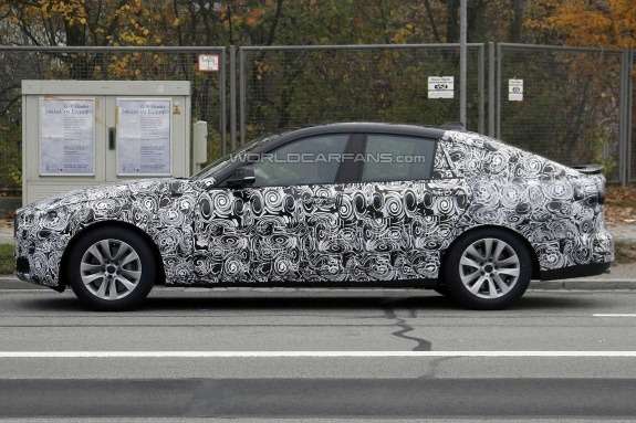BMW 3-Series GT test prototype side view