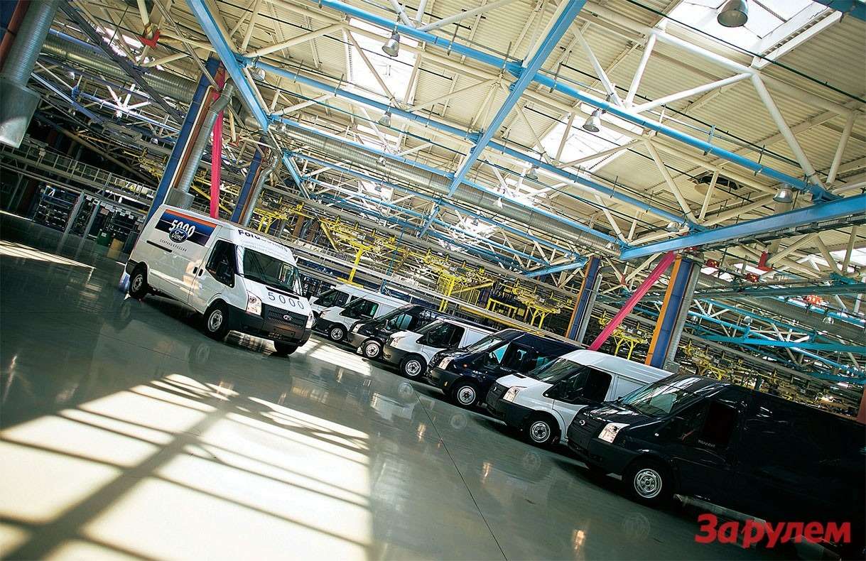 В этом году на заводе «Соллерс-Елабуга» приступили к сборке фургонов «Форд-Транзит».