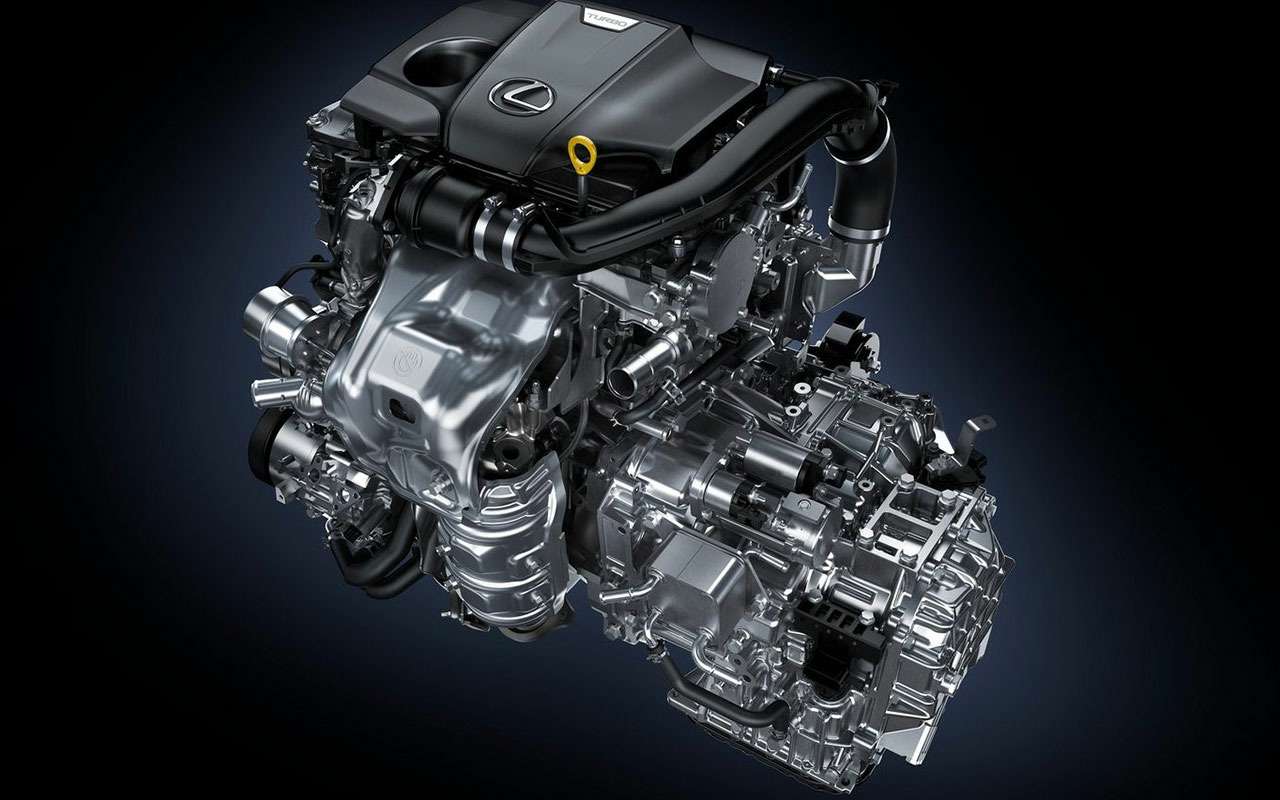 двигатель с системой электронноуправляемого турбонаддува Lexus