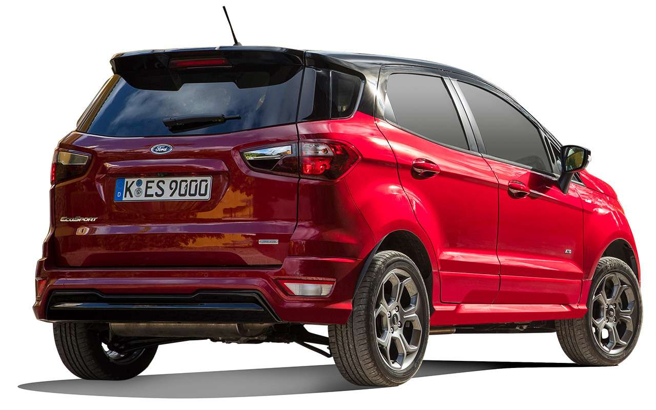 Обновленный Ford EcoSport — тест-драйв «За рулем» — фото 838844
