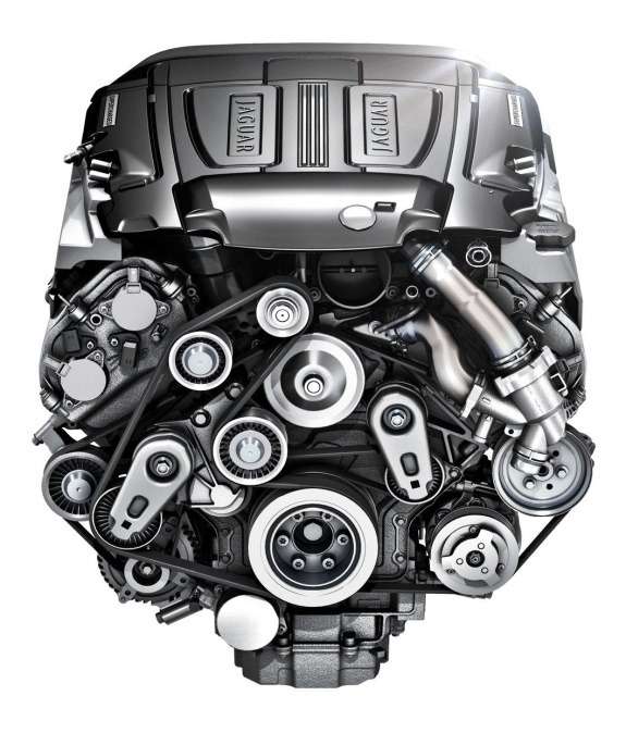 New Jaguar 3.0-liter V6 engine