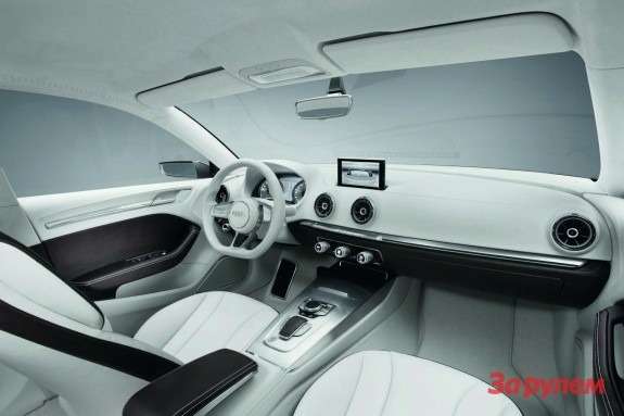 Audi A3 e-tron Concept inside
