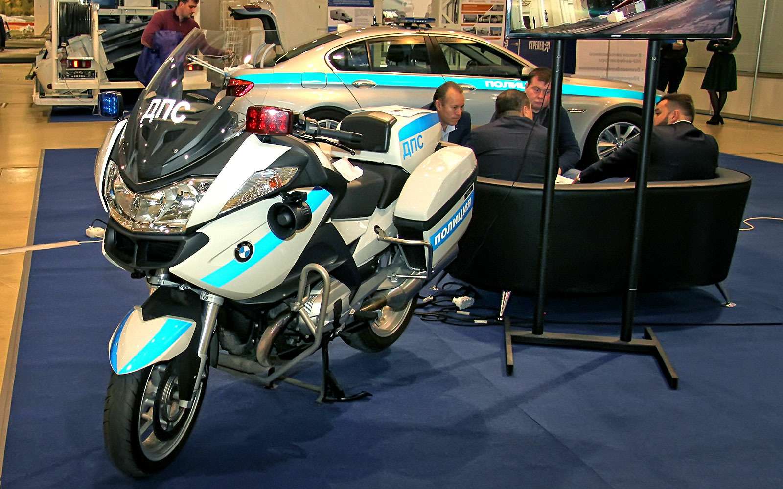 Полицейский мотоцикл BMW