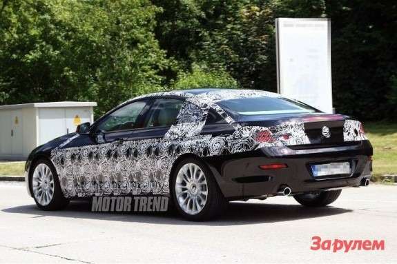BMW 6-Series GT side-rear view