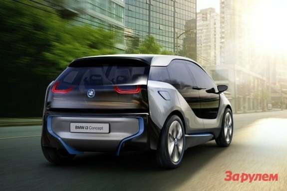 BMW i3 Concept side-rear view