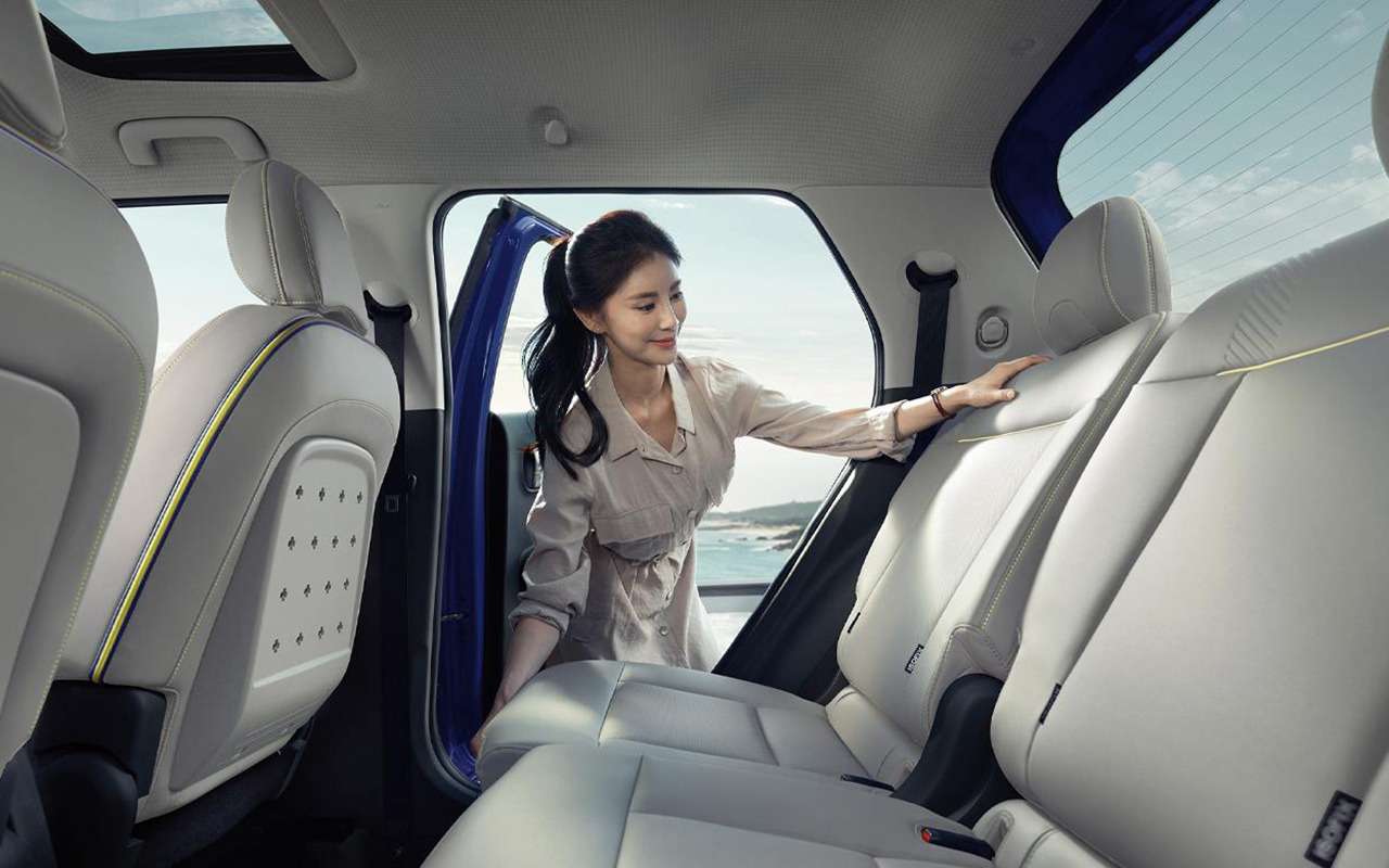 Кроссовер Hyundai Casper — первые фото салона — фото 1278129