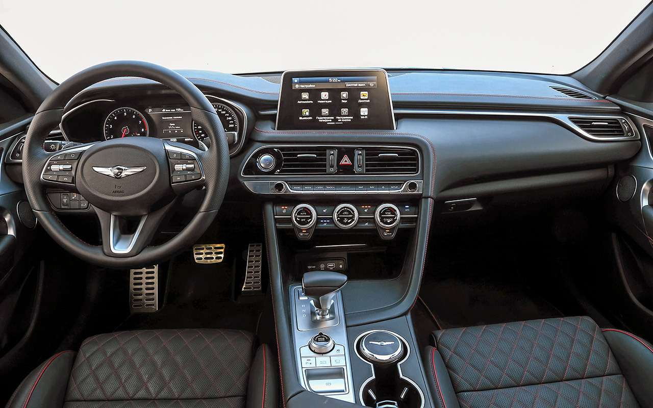Genesis G70 против Audi A4 и Jaguar XE — большой тест — фото 894689