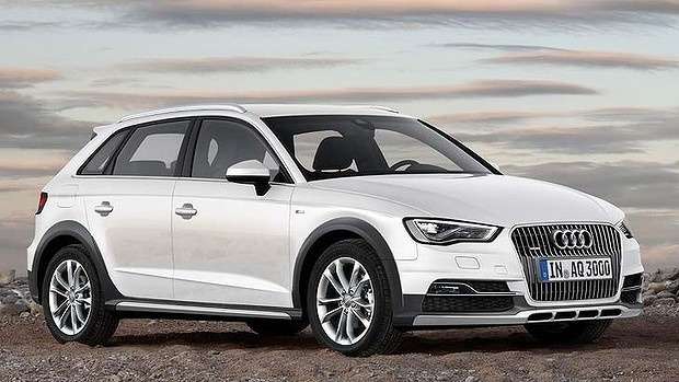 Audi A3 Allroad rendering side-front view_no_copyright