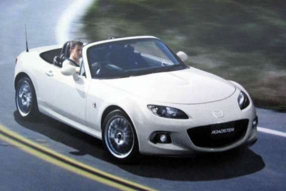 Mazda MX-5 NC3 side-front view 2