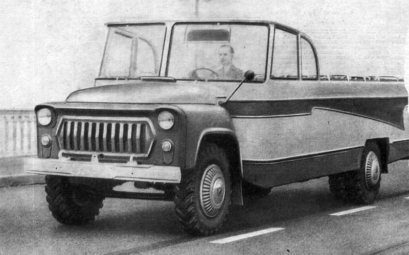 Как в СССР переделывали грузовики: автобус-кабриолет на шасси ГАЗа