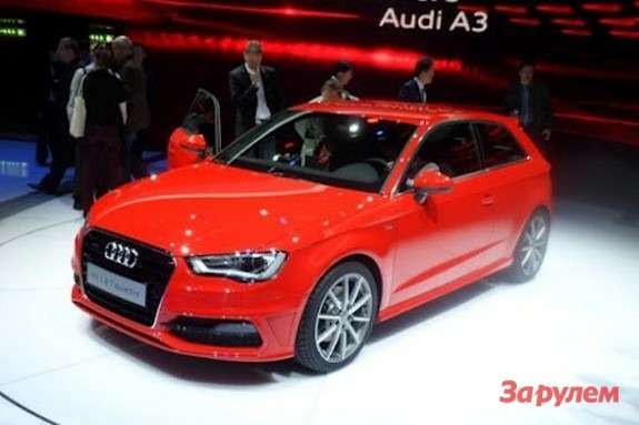 Audi A3 side-front view 2
