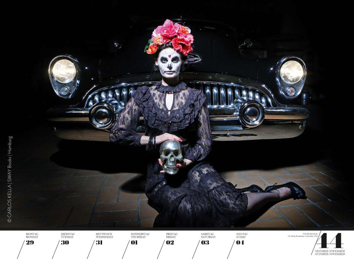 Юбилейный пин-ап календарь: девушки и легендарные машины — фото 798226