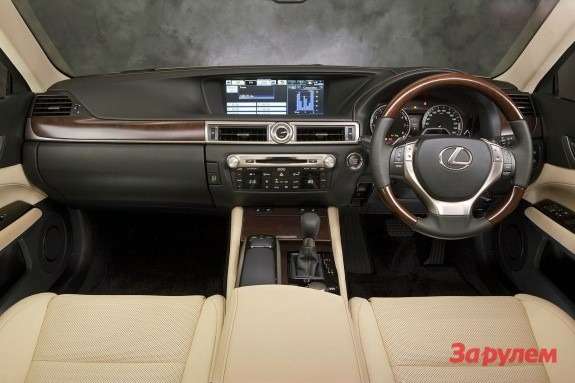 Lexus GS 250 inside