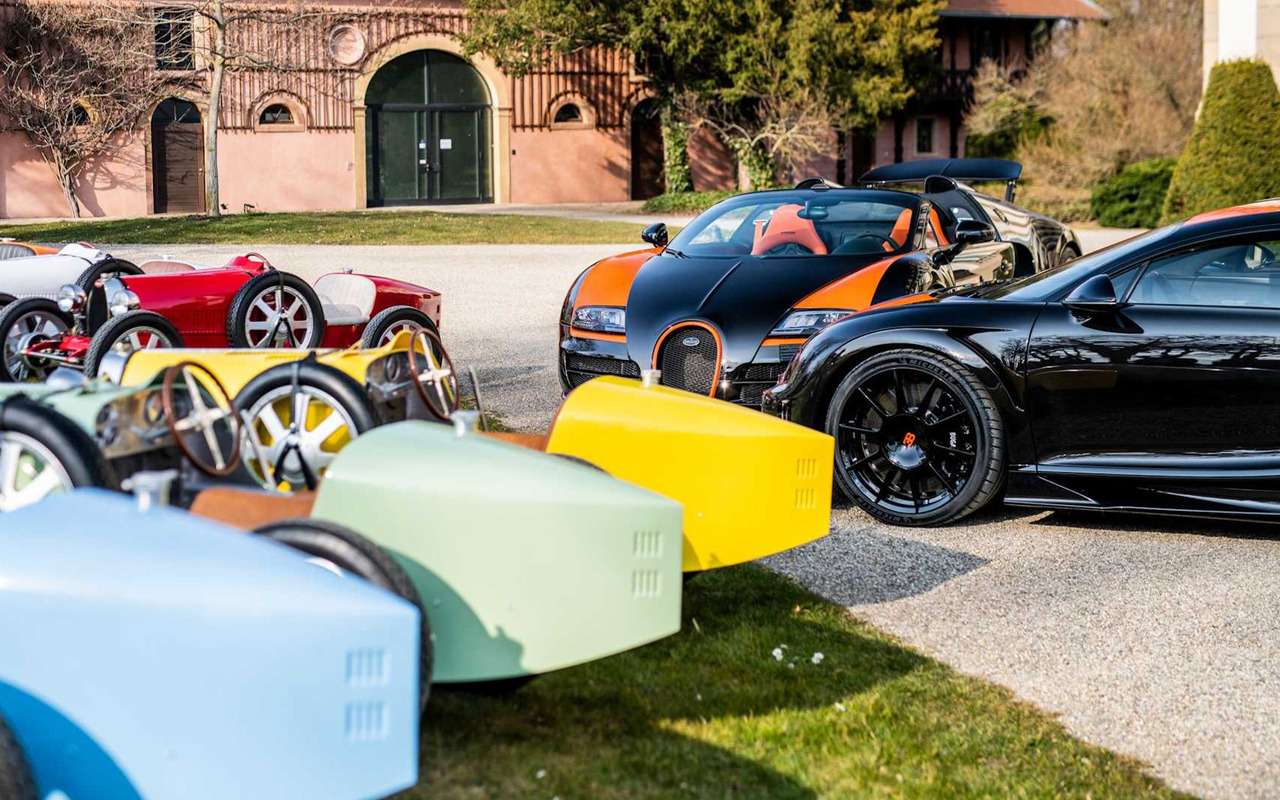 Миллионер купил сразу 8 Bugatti — для всей семьи — фото 1327410