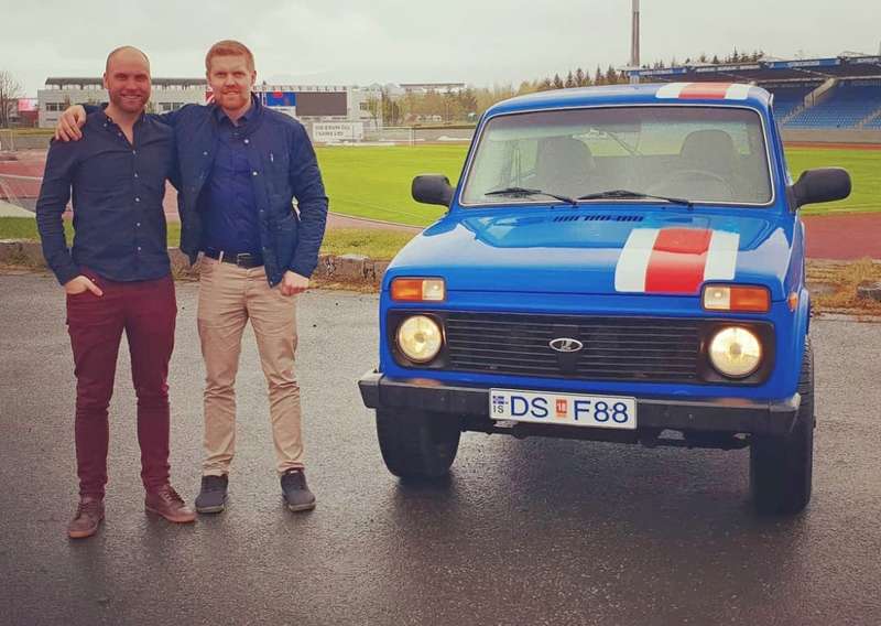 Исландцы выиграли Ниву и едут на ней в Россию на ЧМ-2018