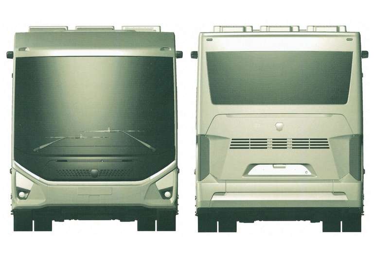 ГАЗ запатентовал городской электробус e-CityMAX-9