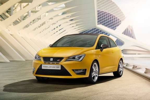 Seat Ibiza Cupra Concept side-front view