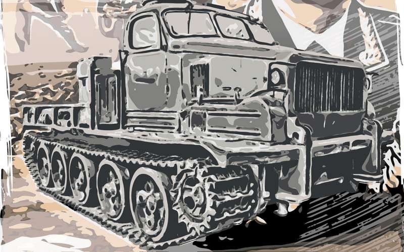 Автонаследие СССР: тягач на базе танка