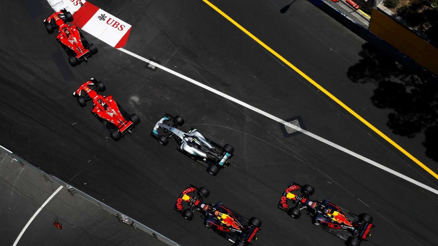 Старт Гран-при Монако 2017 года