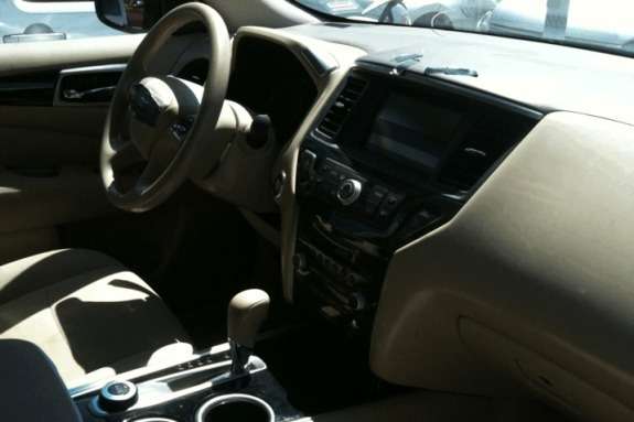 New Nissan Pathfinder inside