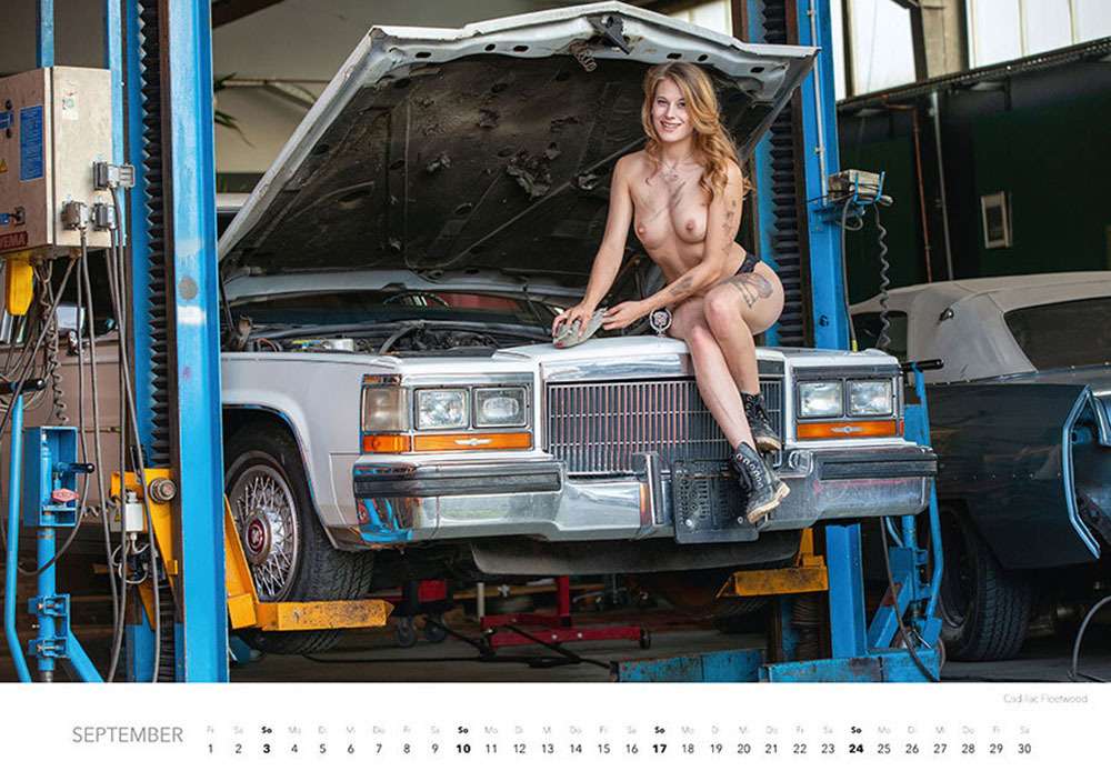 Календарь с красотками «Мечты механика-2022» вышел в свет — фото 1373197