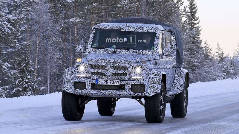 «Гелик»-титан: Mercedes-Benz выкатил новый G-класс 4x4²