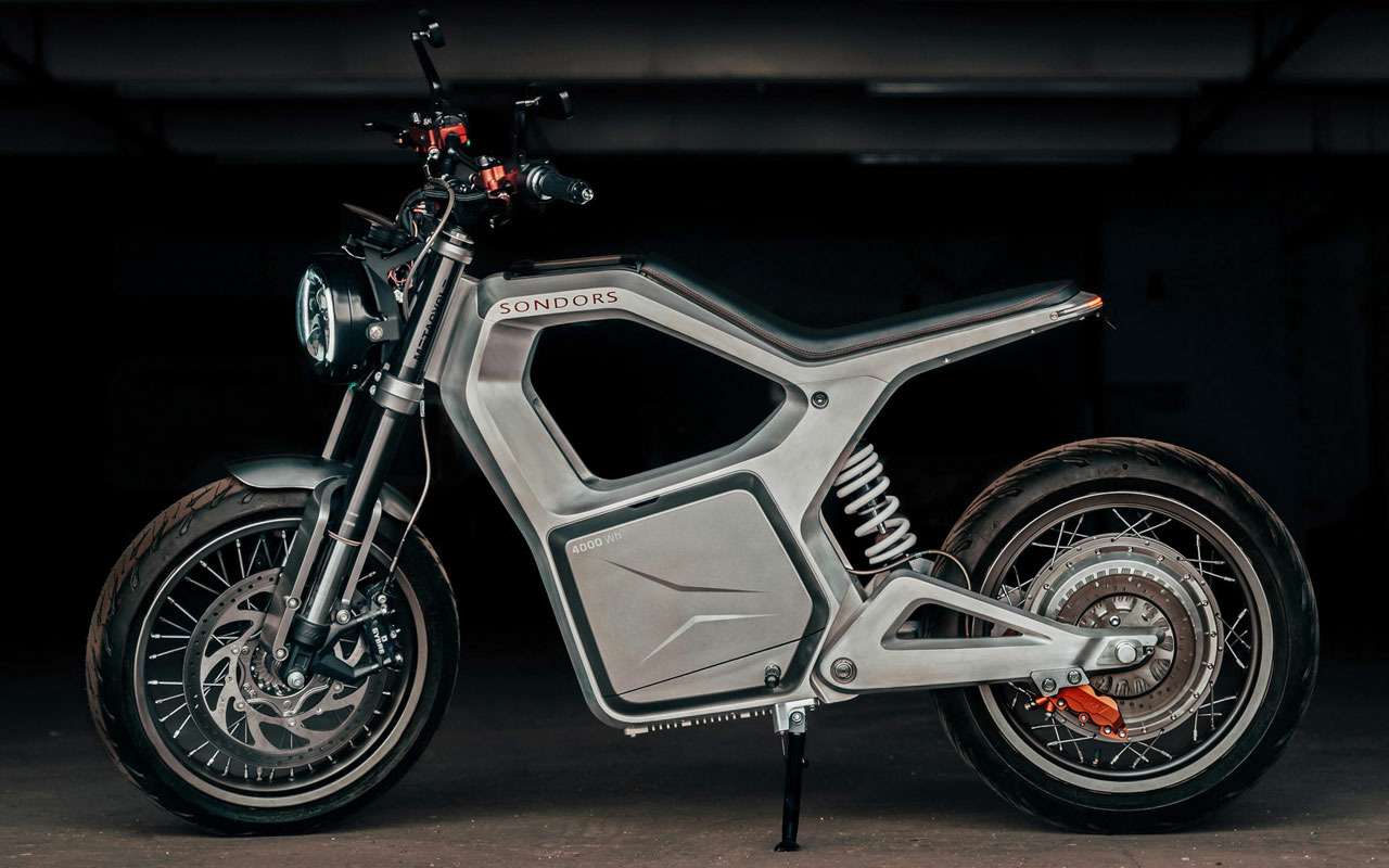 Sondors Metacycle — необычный мотоцикл для города — фото 1217055