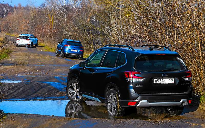 Новый Subaru Forester против конкурентов: большой тест кроссоверов