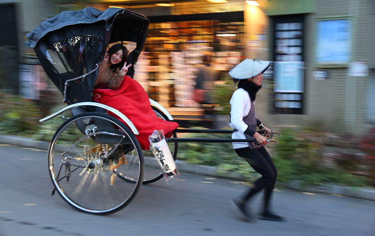 Рикша — одна из самых древних профессий, которая дожила до наших дней. Наиболее распространен такой вид транспорта не только в небогатой Индии, но и в таких процветающих странах, как Япония и Китай. Пользуются услугами рикш не только туристы, но и местные жители.