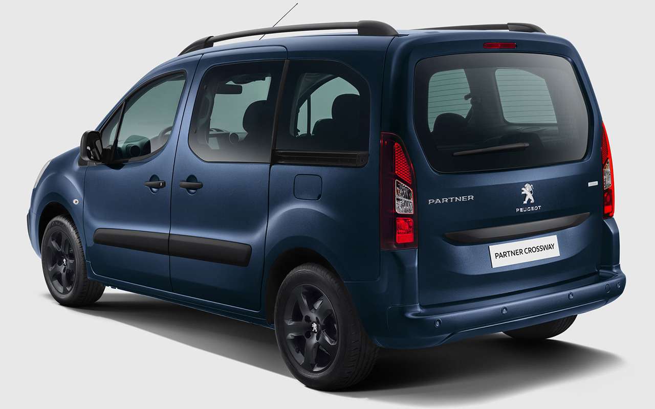 Новый Peugeot Partner Crossway: три куба в багажнике, дизель, автомат — фото 1247158