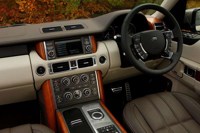 Current Land Rover Range Rover interior