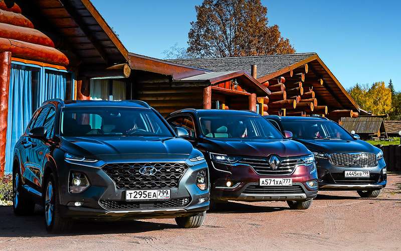 Hyundai Santa Fe против конкурентов: большой тест кроссоверов