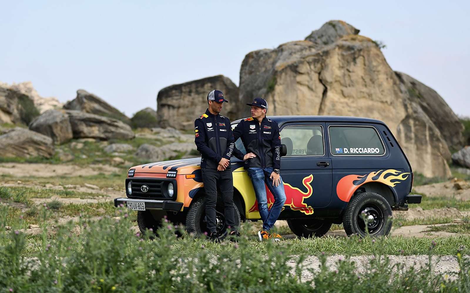 Пилоты Red Bull Racing оценили российскую Ниву — фото 866362