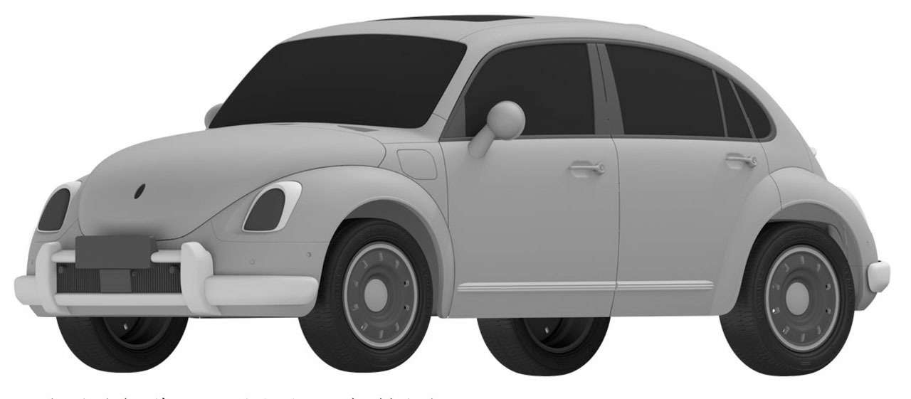 Great Wall запатентовала в Европе клона VW Beetle — фото 1259485