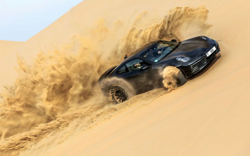 Porsche 911 обзавелся внедорожной версией Dakar
