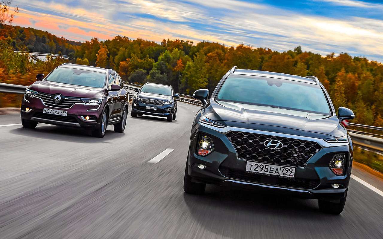 Hyundai Santa Fe против конкурентов: большой тест кроссоверов — фото 931452