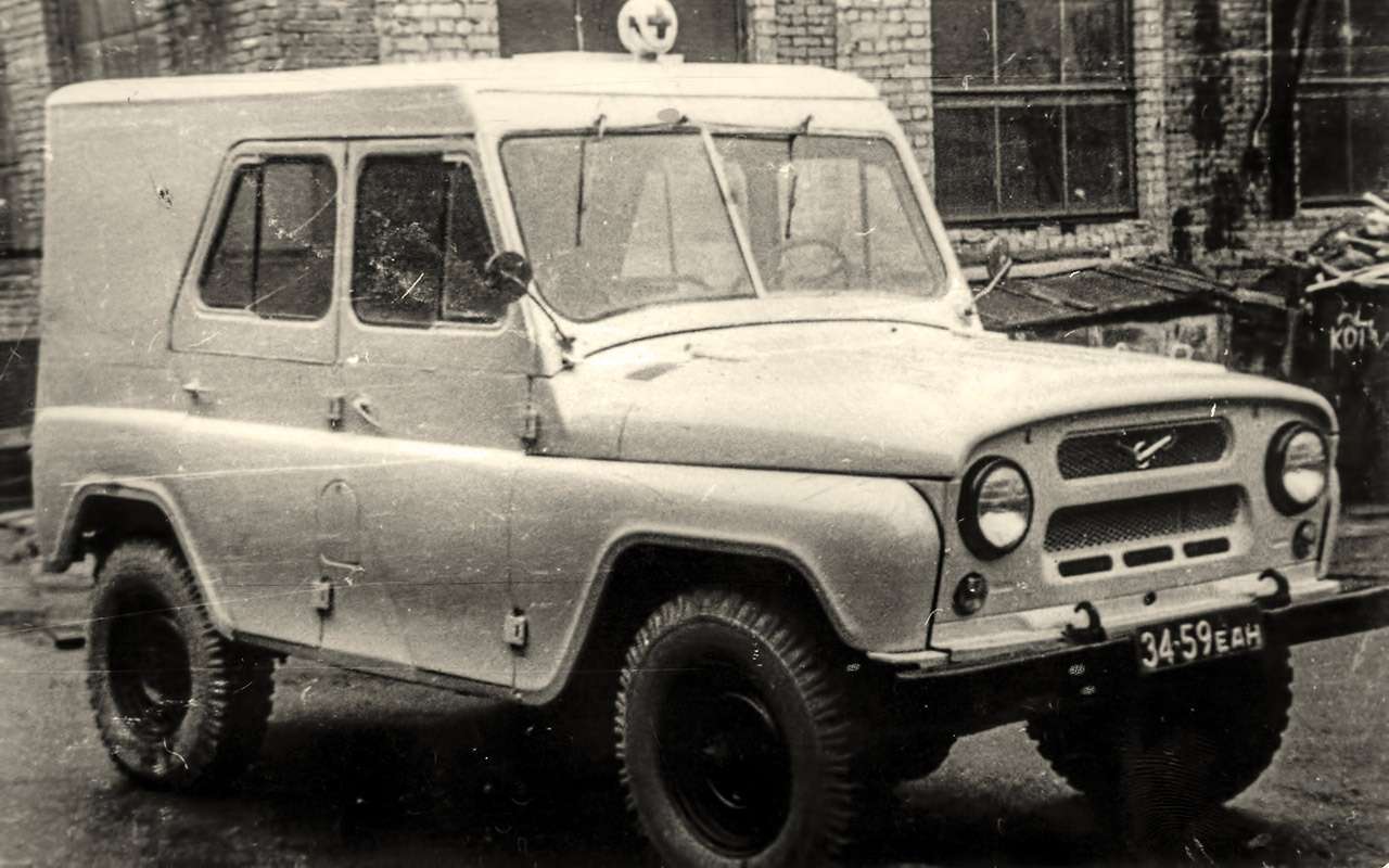 Санитарный УАЗ‑469, сделанный в Тарту.