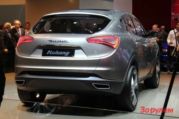 Maserati Kubang Concept rear view