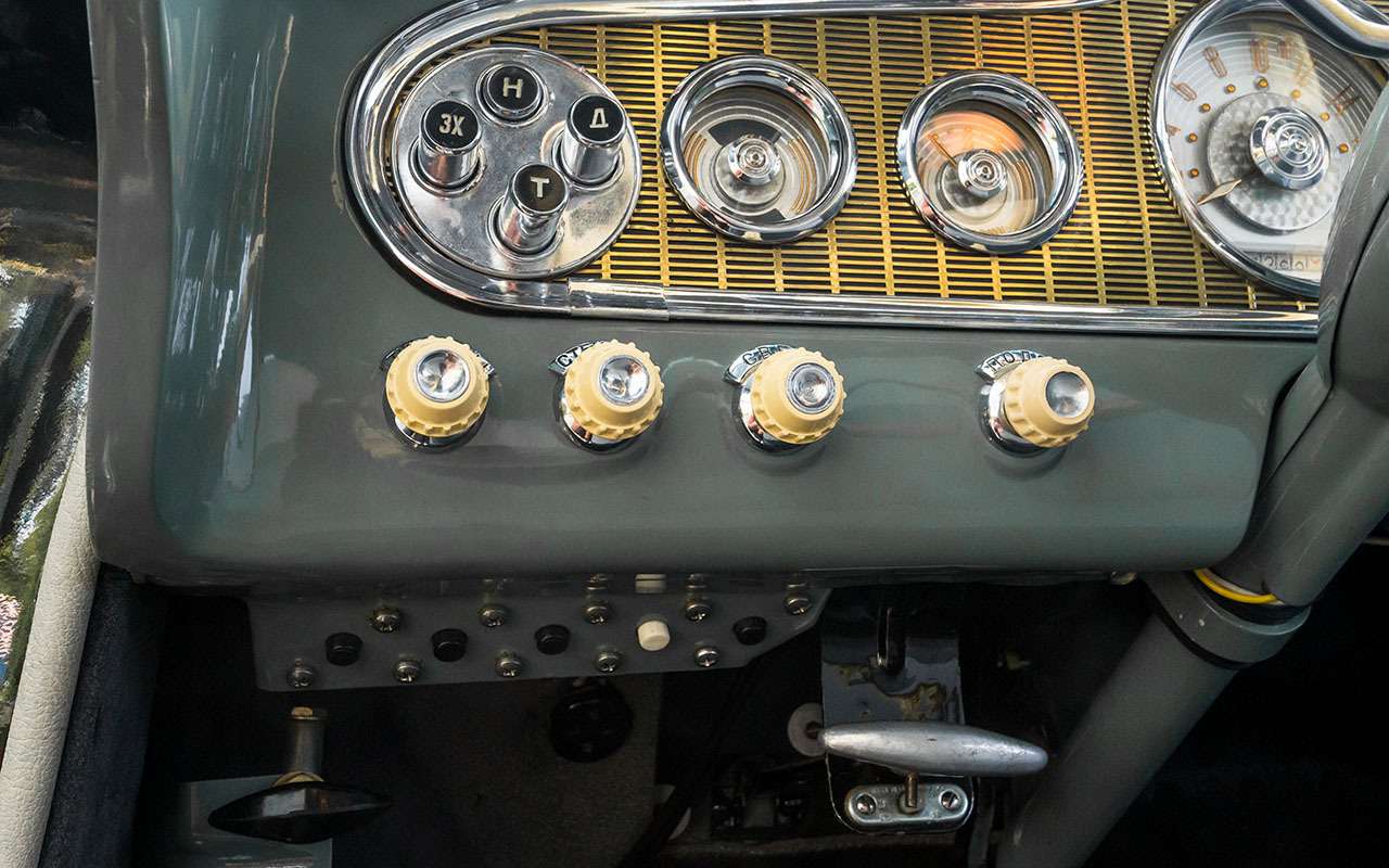 Кнопочное переключение передач ГАЗ-13 Чайка